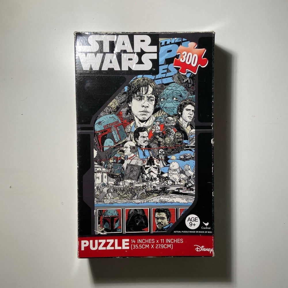 Star Wars 300 Piece 14inx11in Puzzle Cardinal Jigsaw